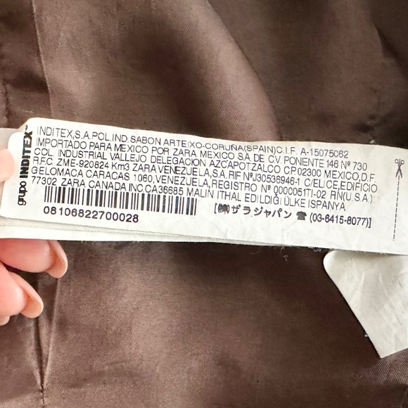 Zara - Military Velvet Jacket - Picture 9 of 13